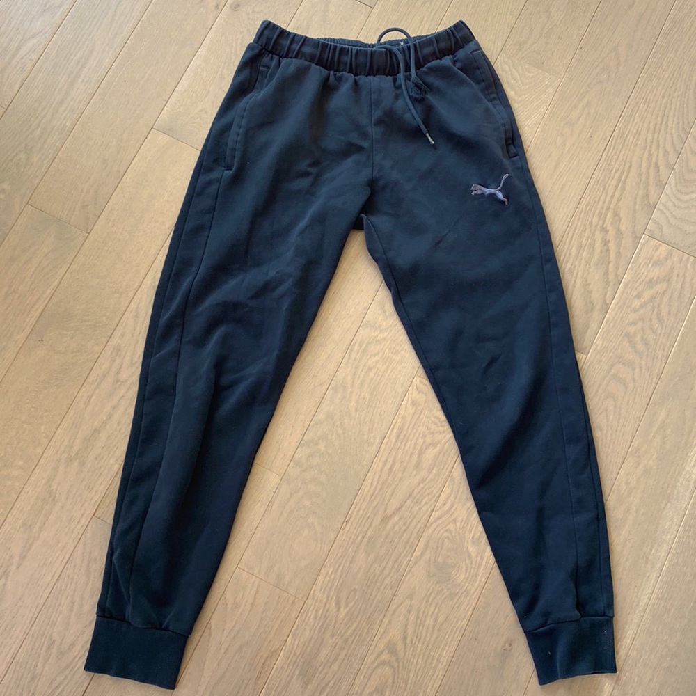 Puma Mens Joggers Black